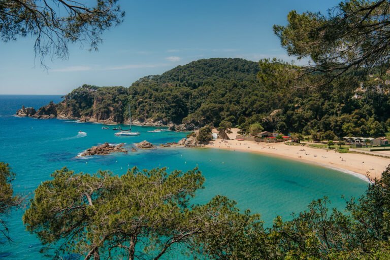 Cala de Santa Cristina en Lloret de Mar